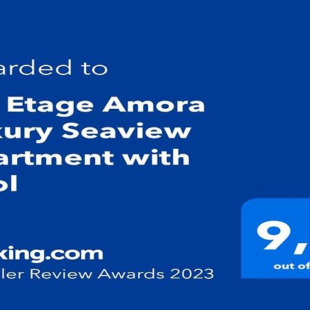Bel Etage Amora Luxury Seaview Apartment With Pool Split Zewnętrze zdjęcie