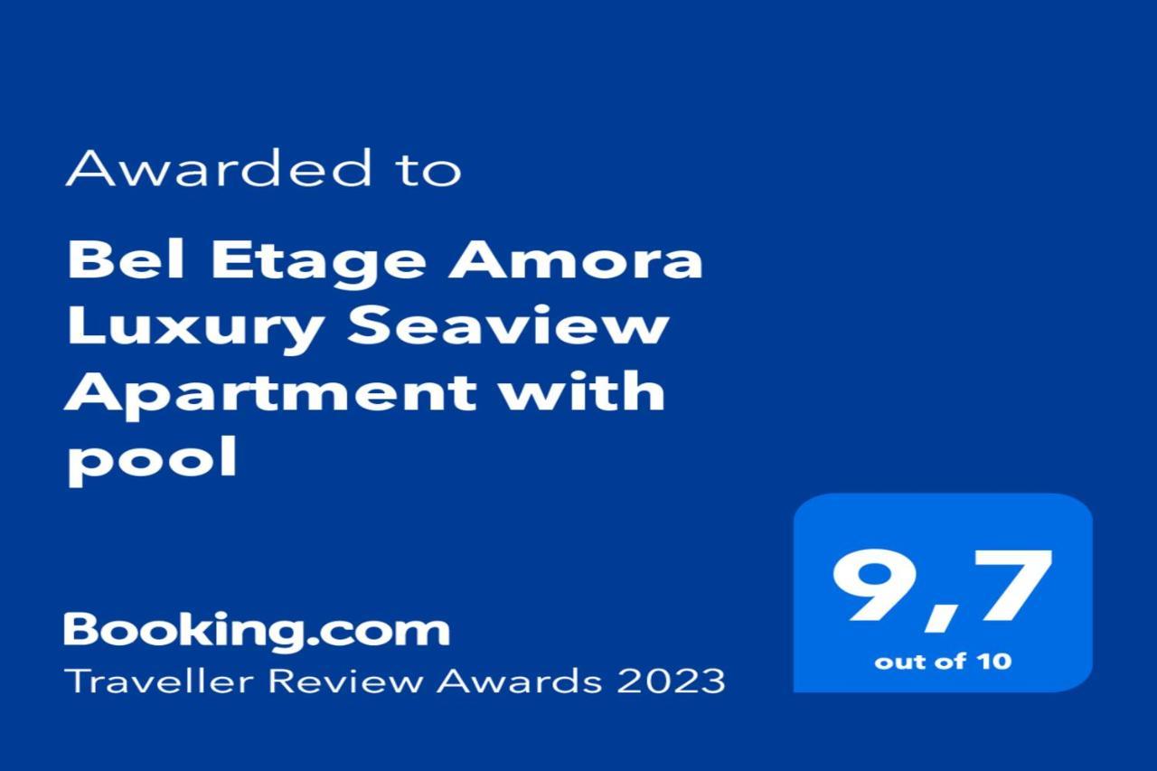 Bel Etage Amora Luxury Seaview Apartment With Pool Split Zewnętrze zdjęcie