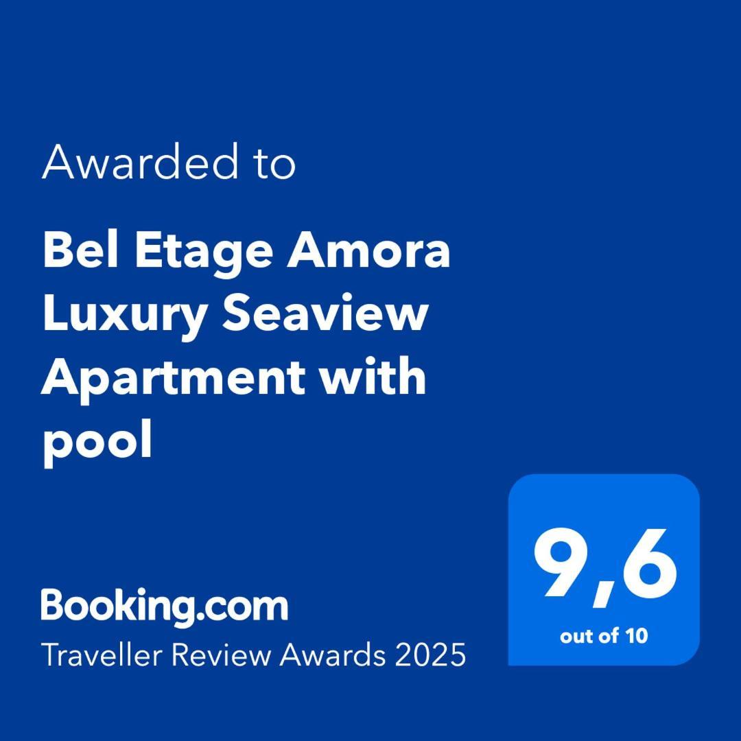 Bel Etage Amora Luxury Seaview Apartment With Pool Split Zewnętrze zdjęcie
